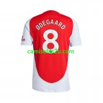 Camisolas de futebol Arsenal Martin Odegaard 8 Equipamento Principal 2024/25 Manga Curta